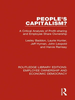 cover image of People's Capitalism?